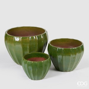 Keramikinis vazonas „Glaze" (vidutinis)