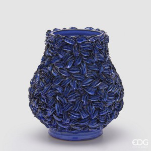 Išskirtinio italų dizaino mėlyna vaza „Freaky Blue" (vidutinė)