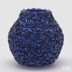 Išskirtinio italų dizaino mėlyna vaza „Freaky Blue" (didesnė)